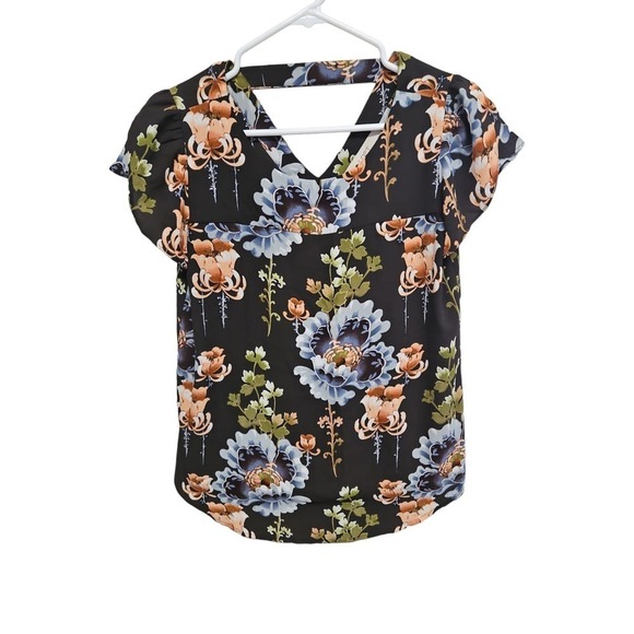 Ann Taylor LOFT Tops - Loft Women's Floral Blouse Sz‎ XS